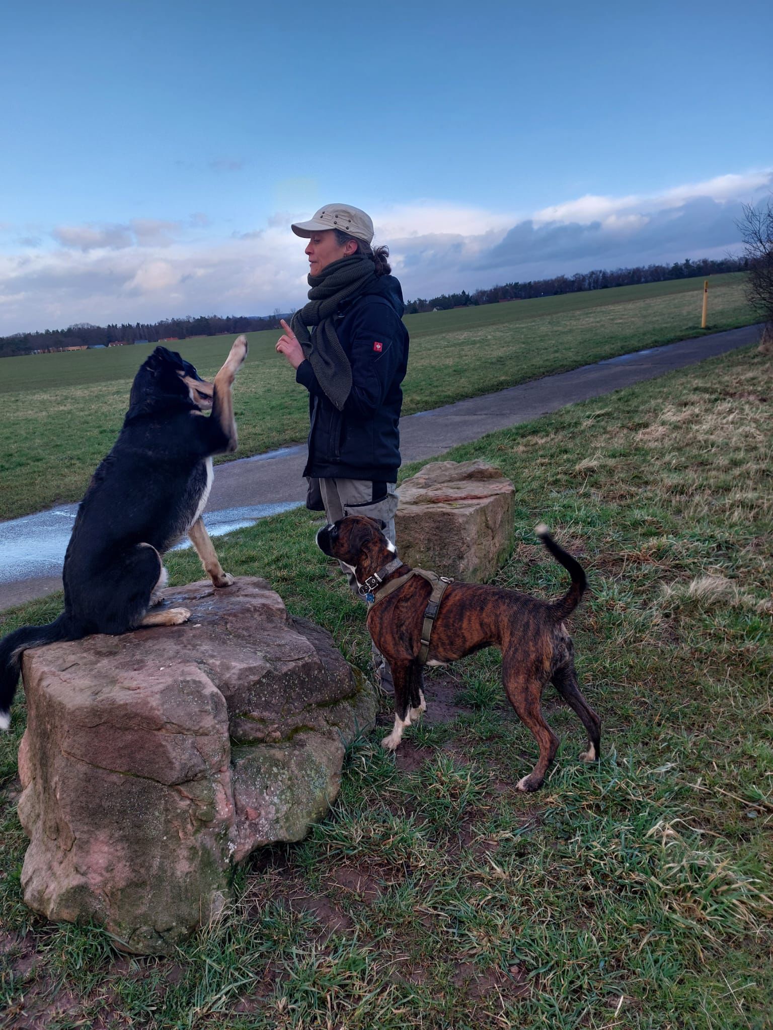 Dog Walker und Rudelführer Cordula Redmann